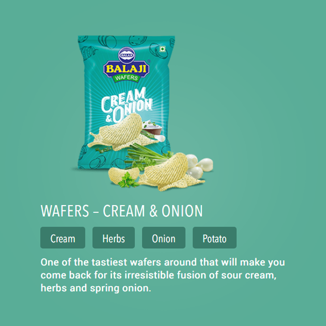 Wafer Cream Onion